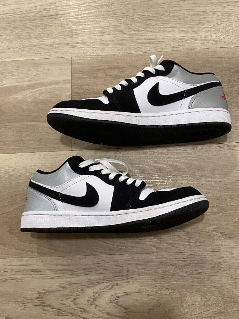 Air Jordan 1 Low SE Matte Silver Men’s 9 - Picture 5 of 11